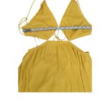 SABO Mable Dress cutouts at waist, Size M/L a high waisted elasticated waist, Yellow Size M Photo 10