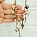 Urban Outfitters NWT  Kennedy Draped Charm Necklace | One Size Photo 4