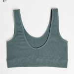 Dorina Flo knit non padded ribbed bralet 3 pack in black khaki and white Photo 3