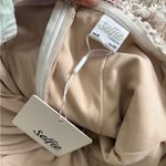 Selfie Leslie  NWT Bobby Bardot Neckline Floral Lace Overlay Dress Beige Photo 8