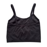 Set Active  Ribbed Longline Brown Sports Bra Size Small Photo 1