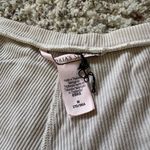 Victoria's Secret  Cream Ribbed Lace Accent Pajama Shorts Photo 2