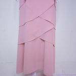Vintage Ursula of Switzerland pastel pink layered ruffle gown‎ dress, 6 Photo 5