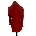 Nic Zoe Tomato Red Jacket Long Coat Size Medium Stretch Orange  Photo 3