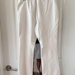 Ann Mashburn  White Pull On Trouser Size Medium Photo 0