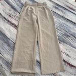 Abercrombie & Fitch  Pleated Beige Wide Leg Women's Pants Photo 1