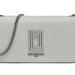 Karl Lagerfeld  Paris Kosette White Shoulder Bag Photo 0
