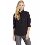 U.S. Polo Assn. Women's Long Sleeve Stretch Black Cotton Pullover Shirt Size XL Photo 5