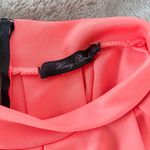 Honey Punch Bright Orange Skater Skirt Photo 2