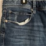 Seven7 Booty Shaper Dark Blue Jean Shorts Photo 3