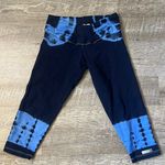 Planet Body Tye Dye Capri Leggings Size Small Blue Photo 0