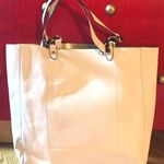 Ralph Lauren beige two straps tote bag. Photo 0