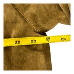 G4000  Genuine Leather Coat Western Cowboy Style Mid Length Quilted Lining Mens M Photo 5