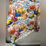 Parsley & Sage Underwater Keyhole Fish Stretch Dress Size 1X Photo 1