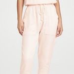 Ramy Brook NEW! Powder Pink Ray Jumpsuit Fringe Neckline Ankle Cuffs Size XS Photo 0