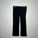 Betabrand  Boot Cut Dress Pant Yoga Capsule Pants Pull On Women Black Large Long Photo 2