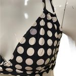 DKNY Black and White Polka Dot Bikini Photo 3