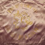 Handmade Roll Me in Fairy Dust and Call Me a Unicorn Dust Bag or Laundry Bag Purple Photo 1