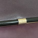 Diane Von Furstenberg DVF  Aubergine Plum 400 Envelope Leather Shoulder Bag Photo 13