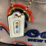Coach  Pride Collection Rainbow Canvas Tote Photo 3