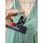 Lulus NWT  Lavish Perfection Sage Green Ruffled Tiered Maxi Dress Party Wedding S Photo 7
