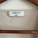 Aritzia Babaton Sculpt Knit Deep V Ribbed Cropped Tank Top S Photo 2