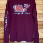 Vineyard Vines football whale long sleeve T-shirt small Photo 0