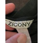 Zicony Shirt Womens Medium 3/4 Sleeve Stud Cutout Pullover Basic Casual Top Black Photo 4