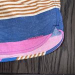 Patagonia Wavefarer 5 Inch Boardshorts Swim Shorts Blue Pink Fitz Stripe Size 8 Photo 2
