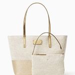 Kate Spade Frosted Harmony Tote Bag + Wristlet Photo 0