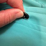 Kate Rosy Women's Small Blue‎ Teal Double Button Blazer Long Sleeve Jacket Blue Photo 8