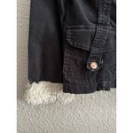 22 Twenty Two Black Corduroy Faux Fur Trim‎ Small Full Zip ASO Gilmore Girls Photo 3