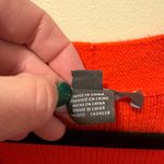 French Connection French Connction Tomasa ribbed Cardigan Orange three button size medium Photo 2