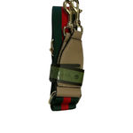 Purse strap No Brand for Gucci 1955 Gucci horsebit red green replacement Photo 1