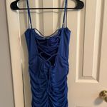 Lucy in the Sky  Dress Bodycon Blue Photo 3