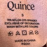 Quince NWT Sweetheart Neck Sculpting Sienna Nude Bodysuit Sz S - sold out online Photo 8