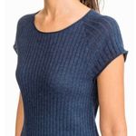 Southern Tide  Tarah Flutter Skirt Sweater Navy Blue Short Sleeve Dress XL Photo 44