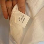 Kasia made in Greece cotton eyelet puff sleeve tie back dress White Size M Photo 2