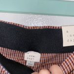 A New Day Plaid Side Zip Skinny Ankle Pant NWT brown plaid 4 Photo 4