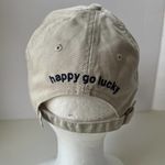 Life is Good Happy Go Life Unisex Cap Hat Size Tan"Art of Optimism" Shamrock Photo 74