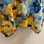 American Rag Womens Tank Top S Small Multicolor Floral Lace Back Neck Waist 34” Photo 4