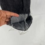 Old Navy Super Skinny Jeans Womens 14 Black High Rise Slim Pockets Frayed Hem Photo 4
