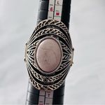 Royal Roamer ring with a gray stone and silver bands stretchy Photo 3