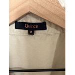 Quince  Vintage Wash Tencel Camp‎ Shirt Women's Size M Button Down Casual Career Photo 2