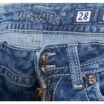 Miss Me Y2K Bootcut Skinny Dark Wash Jeans Size 28 JP4221RSI Photo 5