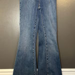 We The Free Jeans Womens 26 Blue High Rise Flare Bell Bottom Stretch Denim Photo 0