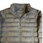 The North Face Charcoal Gray Grey 550 Fill Goose Down Puffer Jacket Womens LARGE Photo 5