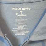 Hello Kitty  x Pusheen Full Zip Hoodie Women’s Large Baby Blue Sanrio Collab Photo 3
