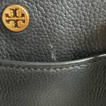 Tory Burch Leather Georgia Pebbled Satchel Crossbody With Gold Hardwear Photo 13