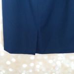 Pendleton Midnight Navy Wool Pencil Skirt Photo 4